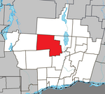 Montpellier Quebec location diagram